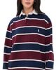 Polo Ralph Lauren Polo Ralph Lauren Vintage Rugby Polo Tee Harvard Wine Multi - 1