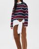 Polo Ralph Lauren Polo Ralph Lauren Vintage Rugby Polo Tee Harvard Wine Multi - 5