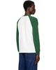 Polo Ralph Lauren Polo Ralph Lauren White & Green Long Sleeve Crewneck T-shirt - 3