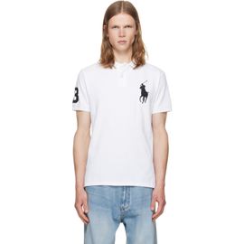 Polo Ralph Lauren Polo Ralph Lauren White Big Pony Mesh Polo