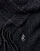 Polo Ralph Lauren Polo Ralph Lauren Windowpane Check Reversible Scarf in Grey, Men's at Urban Outfitters - 2