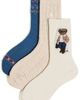 Polo Ralph Lauren Polo Ralph Lauren Winter Bear Socks 3-Pack Ivory One - 1
