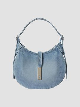 Polo Ralph Lauren Polo Ralph Lauren Women's ID Small Denim Shoulder Bag