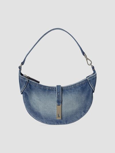Polo Ralph Lauren Polo Ralph Lauren Women's Polo ID Mini Denim Shoulder Bag
