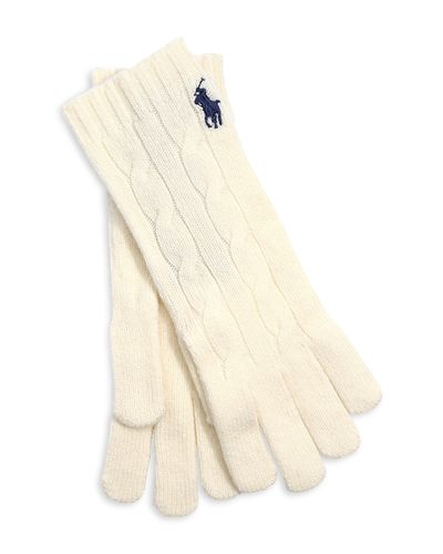 Polo Ralph Lauren Polo Ralph Lauren Wool & Cashmere Classic Cable Gloves