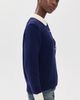 Polo Ralph Lauren Polo Ralph Lauren Wool Long Sleeve Polo Pullover Royal/Cream - 4