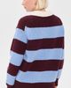 Polo Ralph Lauren Polo Ralph Lauren Wool Striped Polo Sweater Harvardwne/Nwlitchblue - 3