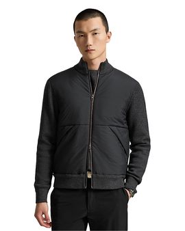 Polo Ralph Lauren Polo Ralph Lauren Woven Panel Performance Hybrid Full Zip Jacket