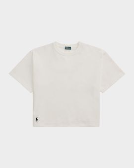 Polo Ralph Lauren Relaxed Crop Fit Cotton Jersey Tee