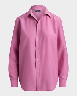 Polo Ralph Lauren Relaxed Fit Cotton-Silk Shirt