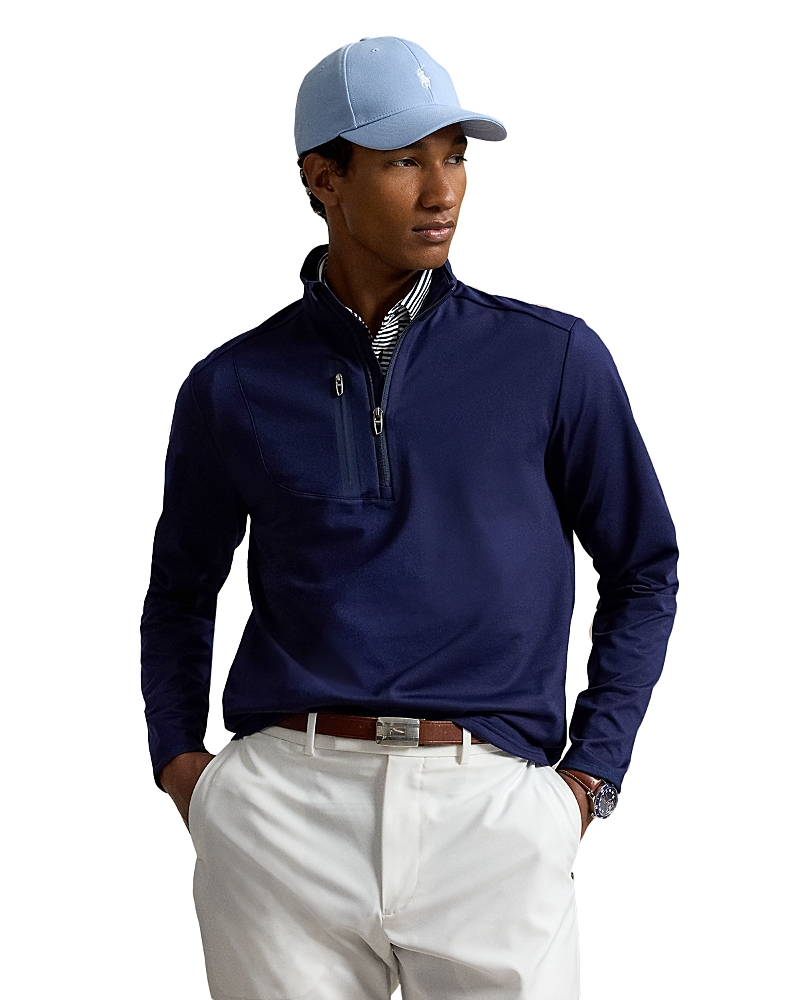 Polo Ralph Lauren Rlx Ralph Lauren Stretch Jersey Quarter Zip Pullover Sweatshirt