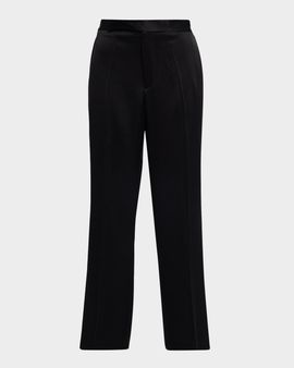 Polo Ralph Lauren Satin Relaxed Straight Pants