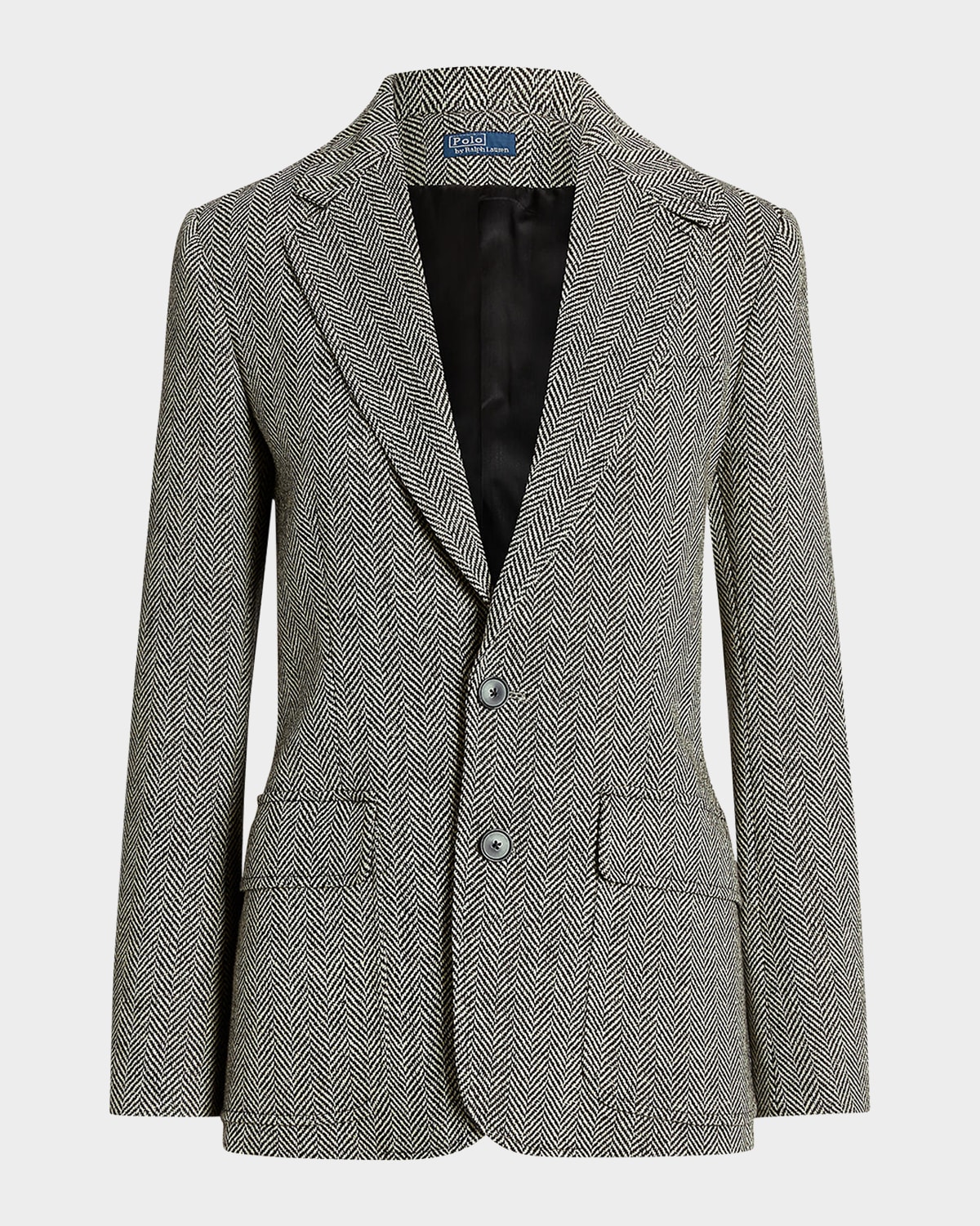 Polo Ralph Lauren Single-Breasted Herringbone Blazer