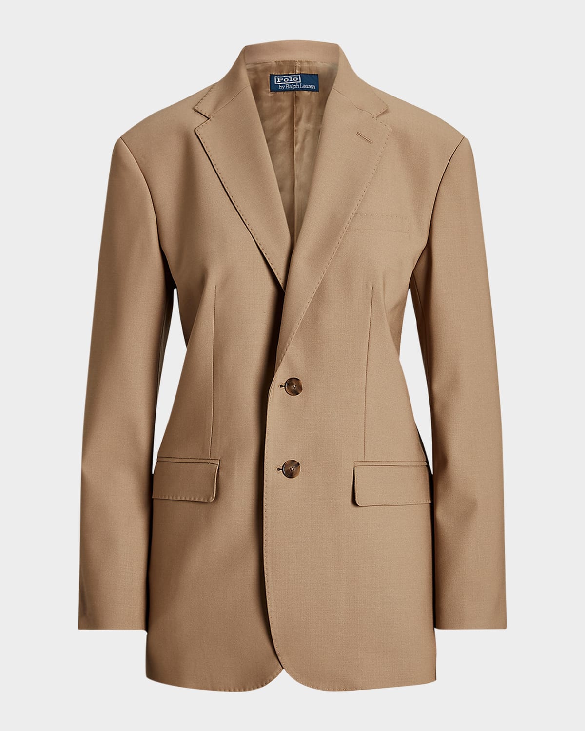Polo Ralph Lauren Single-Breasted Stretch Wool Blazer