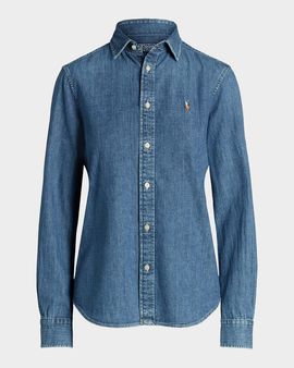 Polo Ralph Lauren Slim-Fit Denim Shirt
