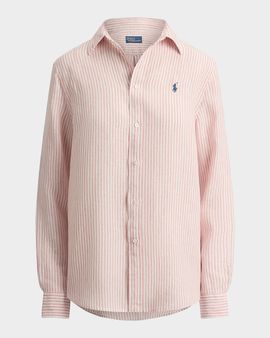 Polo Ralph Lauren Striped Linen Classic-Fit Shirt
