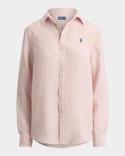 Polo Ralph Lauren Striped Linen Classic-Fit Shirt