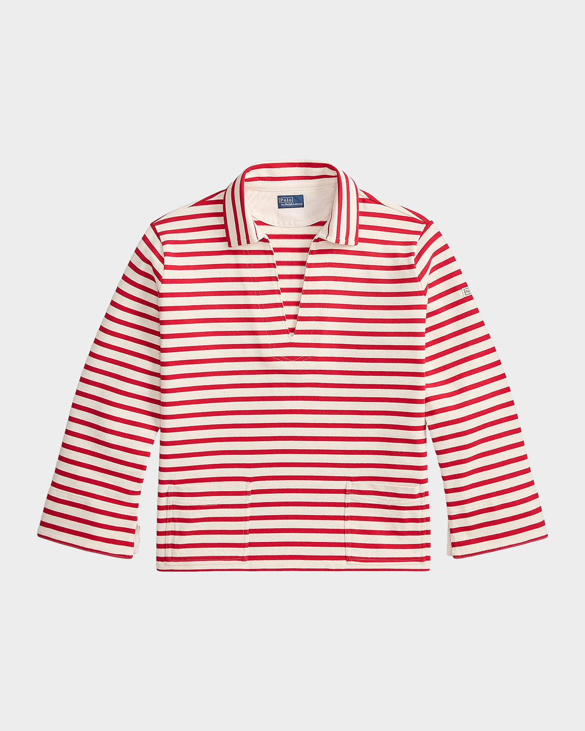 Polo Ralph Lauren Striped Split-Placket Mariner Tee