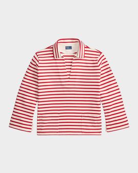 Polo Ralph Lauren Striped Split-Placket Mariner Tee