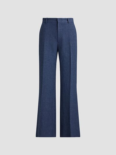 Polo Ralph Lauren Women's Beaton Linen-Cotton Pants