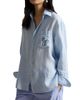 Polo Ralph Lauren Women's Big Pony Linen Oversized Shirt - 3
