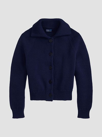 Polo Ralph Lauren Women's Cotton-Blend Buttoned Cardigan