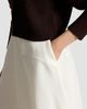 Polo Ralph Lauren Women's Cotton-Wool A-Line Midi Skirt - 5