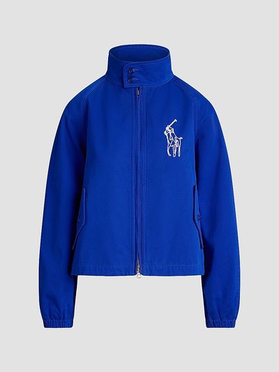 Polo Ralph Lauren Women's Embroidered Cotton Twill Jacket