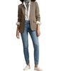 Polo Ralph Lauren Women's Herringbone Linen-Blend Blazer - 2
