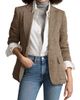 Polo Ralph Lauren Women's Herringbone Linen-Blend Blazer - 3
