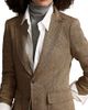 Polo Ralph Lauren Women's Herringbone Linen-Blend Blazer - 5