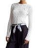 Polo Ralph Lauren Women's Julianna Cable-Knit Pima Cotton Sweater - 3
