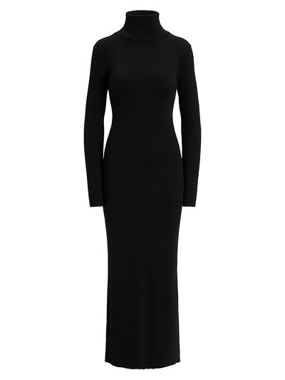 Polo Ralph Lauren Women's Knit Turtleneck Midi-Dress