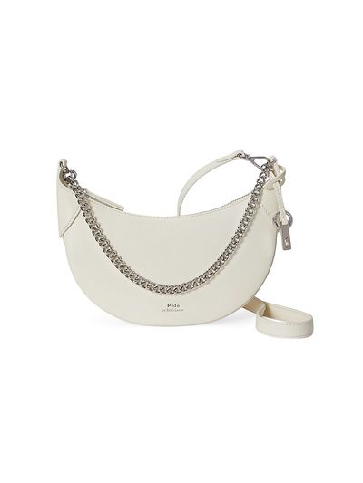 Polo Ralph Lauren Women's Leather Convertible Crossbody Bag