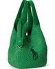 Polo Ralph Lauren Women's Medium Logo-Embroidered Raffia Tote Bag - 4