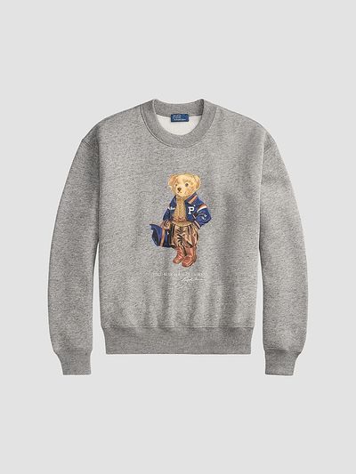 Polo Ralph Lauren Women's Polo Bear Cotton-Blend Fleece Sweatshirt