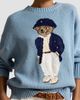 Polo Ralph Lauren Women's Polo Bear Oversize Cotton Sweater - 5