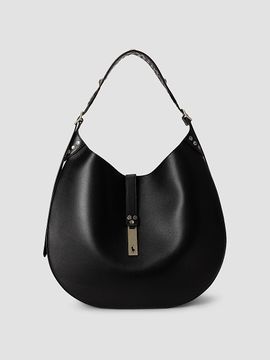 Polo Ralph Lauren Women's Polo ID Studded Leather Shoulder Bag