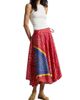 Polo Ralph Lauren Women's Printed Cotton Wrap Midi-Skirt - 2