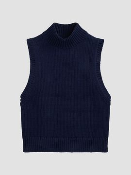 Polo Ralph Lauren Women's Sleeveless Turtleneck Sweater