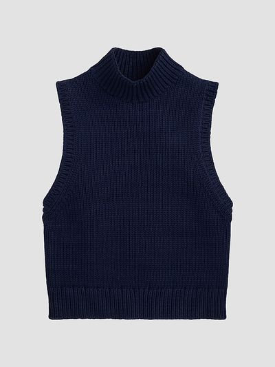 Polo Ralph Lauren Women's Sleeveless Turtleneck Sweater