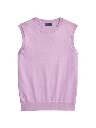 Polo Ralph Lauren Women's Stretch Cotton-Nylon Sweater Vest