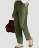 Polo Ralph Lauren Women's The Ricky Cotton Sateen Straight-Leg Pants - 6