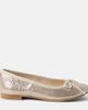 Pom d'Api Pom d'Api Dory metallic leather ballet flat - 3