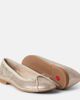 Pom d'Api Pom d'Api Dory metallic leather ballet flat - 5
