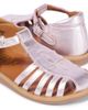 Pom d'Api Pom d'Api Metallic leather gladiator sandals - 5