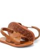 Pom d'Api Pom d'Api Plage-Stitch Cross leather sandals - 6