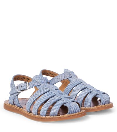 Pom d'Api Pom d'Api Plage-Stitch Dad leather sandals