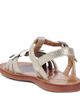 Pom d'Api Pom d'Api Plagette Big Flo metallic leather sandals - 3