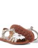 Pom d'Api Pom d'Api Plagette Big Flo metallic leather sandals - 6
